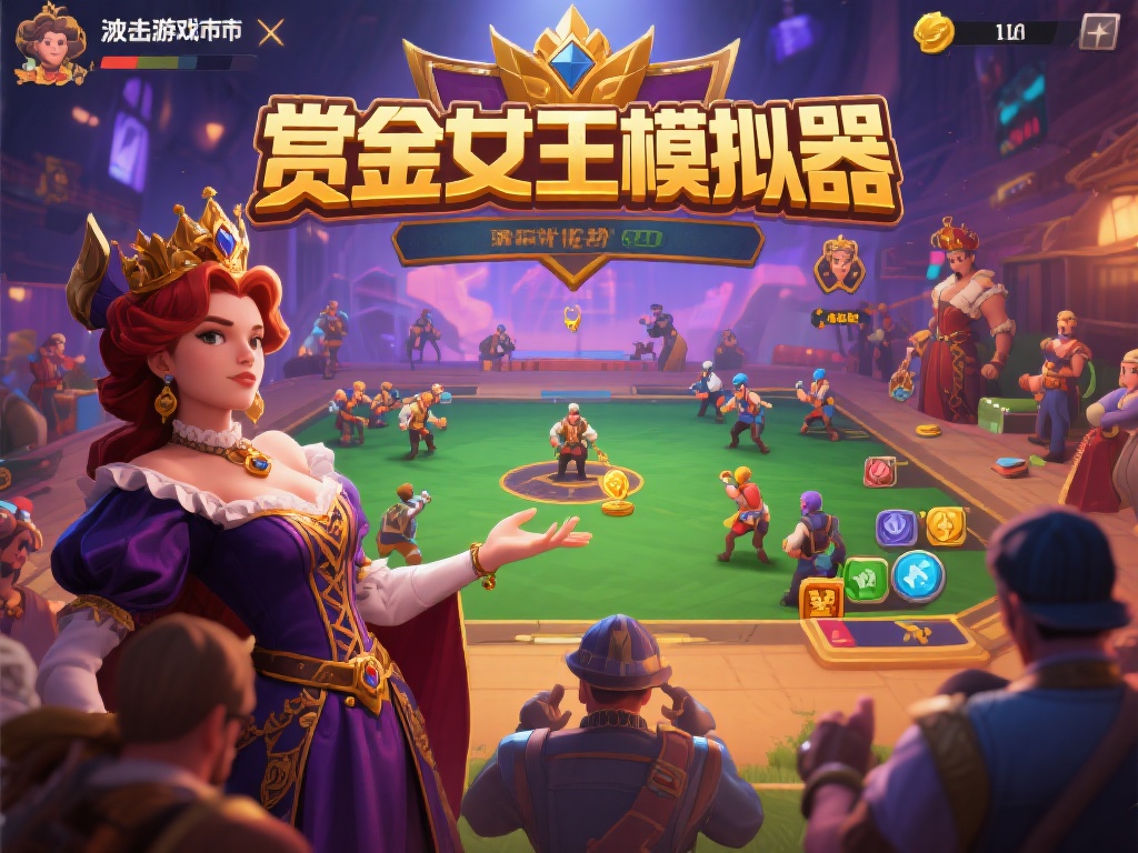 在激烈的游戏市场中，“赏金女王模拟器”以其独特的玩